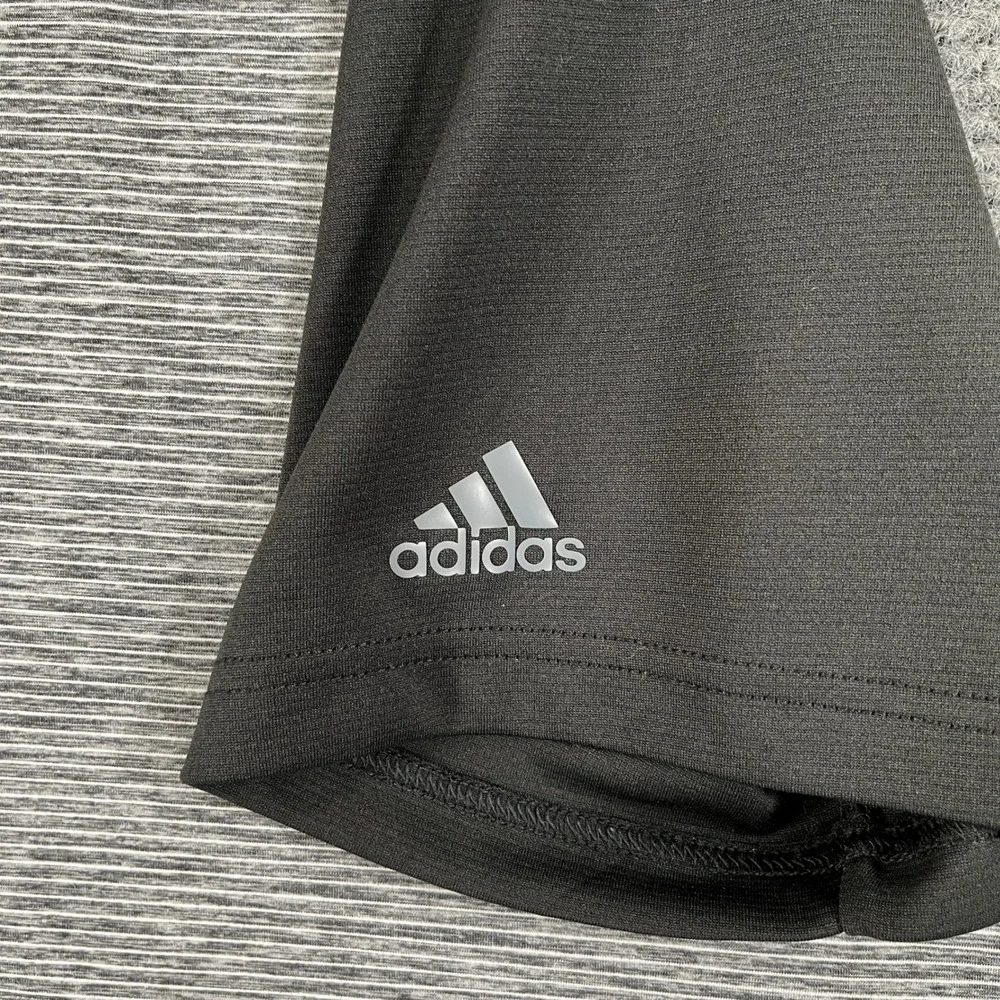 Adidas Golf Performance Polo Shirt Mens XL Grey Short Sleeve Athletic Course